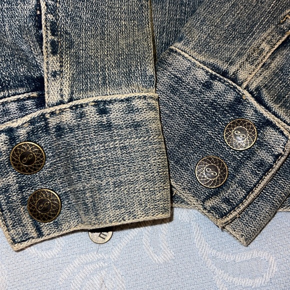 Lady Enyce vintage zip up jean jacket - Picture 3 of 9